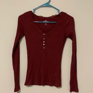 Long sleeve Hollister shirt
